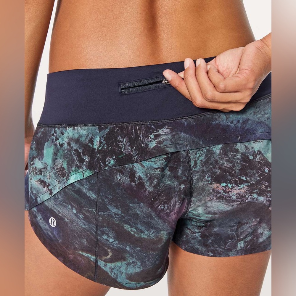 lululemon athletica Women's Multicolor Athletic Shorts
